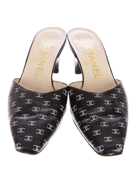 chanel mule shoes|chanel shoes.